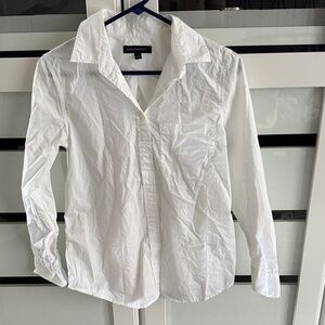 Banana Republic Crisp White Collared Shirt